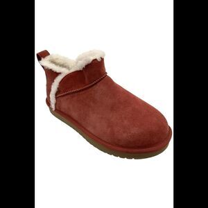 Koolaburra by UGG Women's Suede Ultra Mini Boots Red Sand - Medium